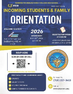 Orientation flyer